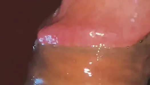 Derin gırtlak oral seks ve boşalma ..