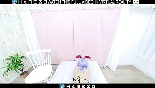 Japanese woman Aoi Kirishima had hardcore sex with her boyfriend in VR.