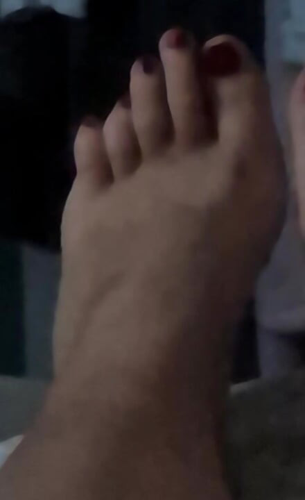Foot tease foot fetish