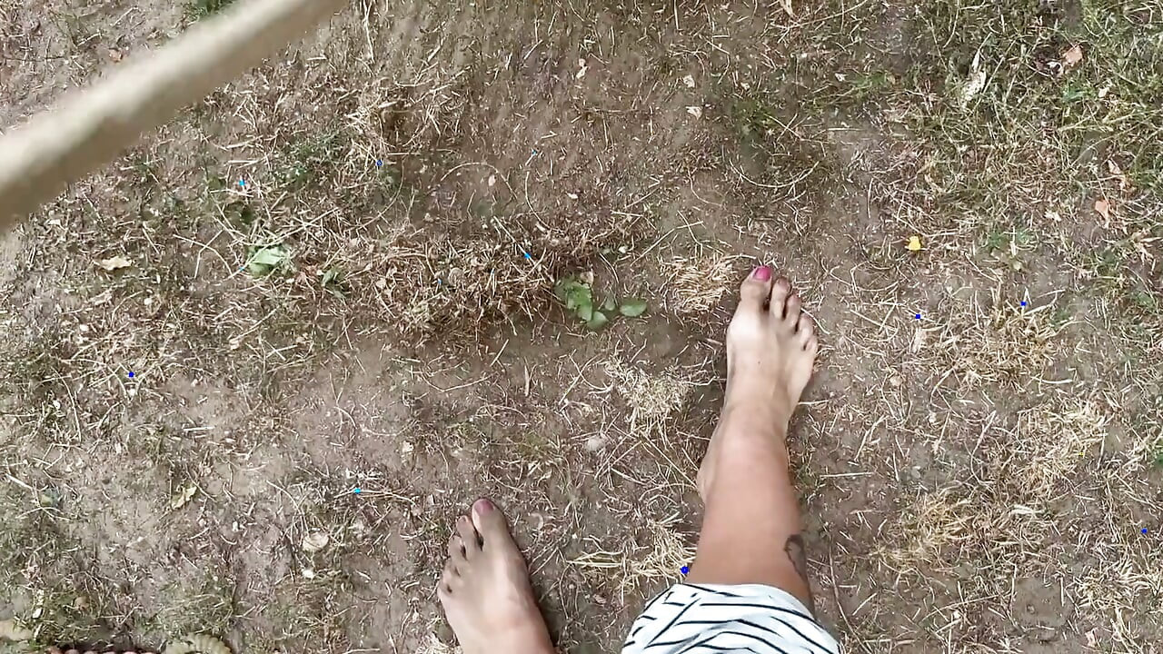 Dirty Feet in the Garden