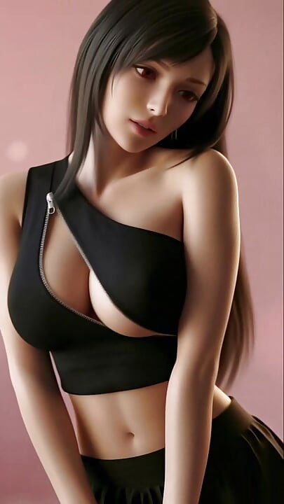 Tifa csábító tánca (T-ara - SEXY LOVE) Cenzúrázatlan hentai AI generált