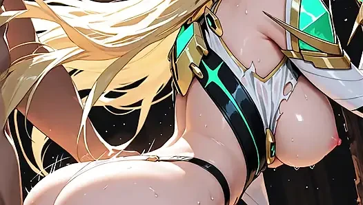 Mythra (xenoblade) hentai animasyonu