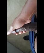 Me stroking
