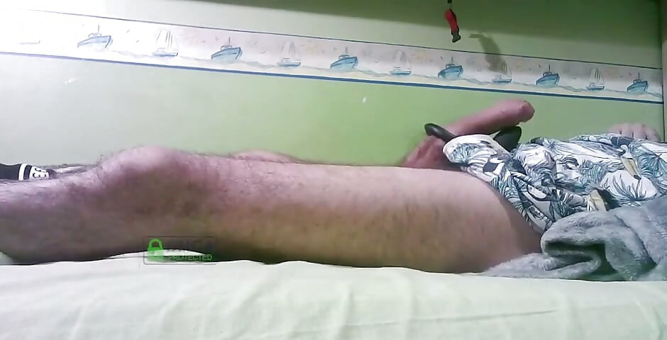 Playing with My Toy, I Cum Without Touching Myself Just with the Vibration of the Toy.