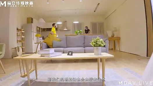 MDWP-0028 Unzucht Möbelstadt/Probe "Schlaf" vor dem Kauf einer Matratze