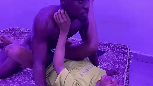 Spread My Best Friend Legs Open and Filled Her Pussy with My Huge Cock