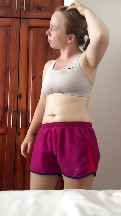 Hot and Sweaty Workout in the Bedroom