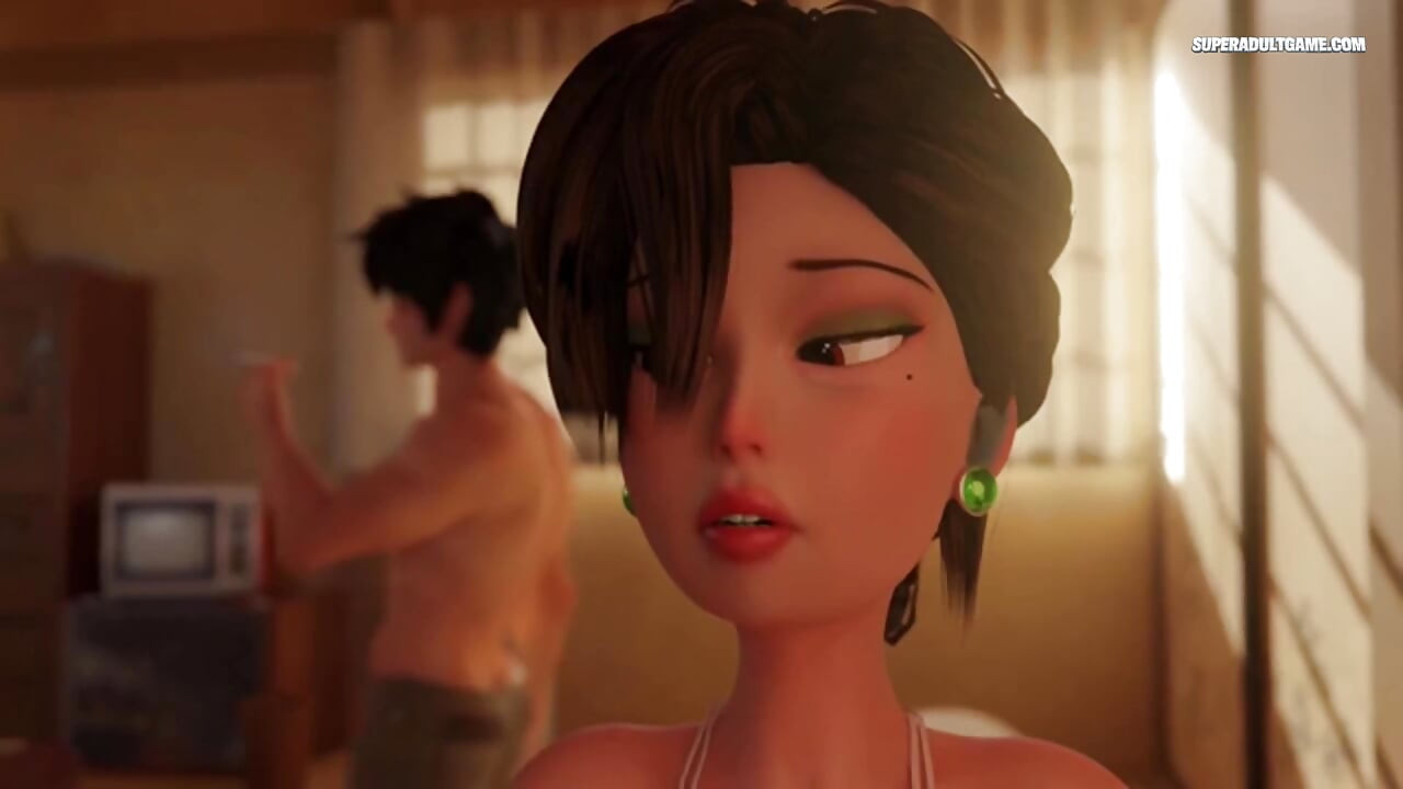 Stepmom Can't Resist To Suck Her Stepson's Cock So She Goes Wild - 3D Realistic
