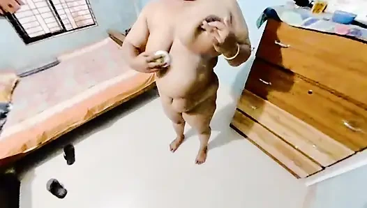 vhabi jokhon aka gosol kore toyleta