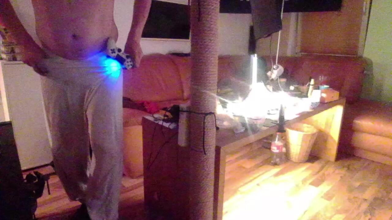 Ass in String Thong