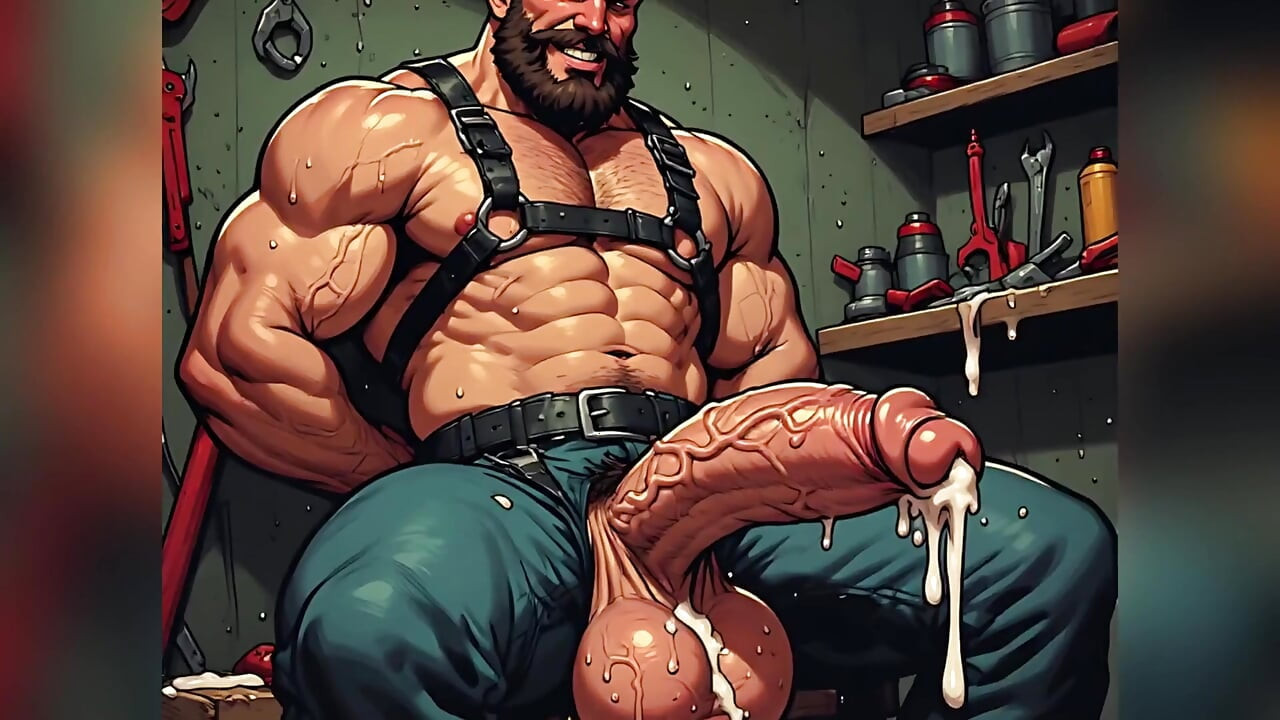 Big Cock and Balls Art