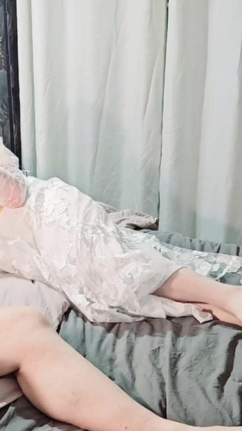 Stunning moment from "Married virgin gets fucked by her best man before her wedding and gets his load of cum on her face"