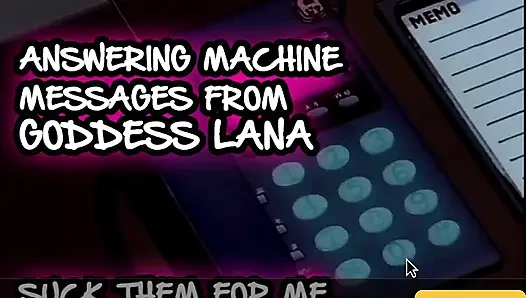 AUDIO ONLY - Menjawab pesan mesin 1 mengisapnya untukku