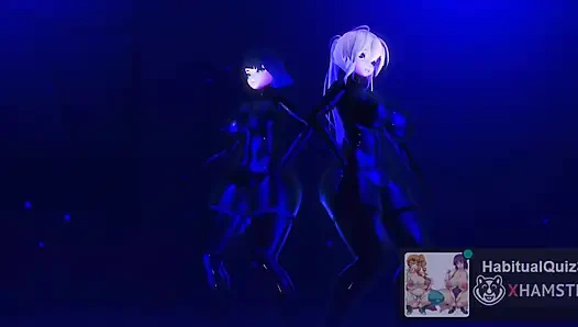 mmd r18 MISTER YELAN genshin impact HAKU ASS kancolle kantai cosplay want to fuck hard ai 3d hentai