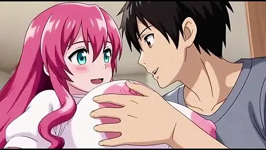 Stepbrother accedently pressed stepsister massive boobs