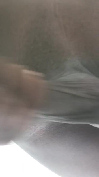 Emotional moment from "Public handjob"