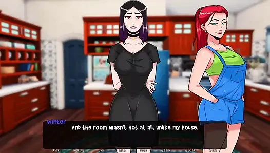 Kötülüğün şafağı: üvey anne üvey oğlunun büyük yarağına binerken edepsizce konuşuyor bölüm 36