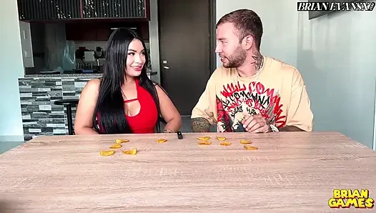 Petite Busty Latina Alejandra Palacios Has Sex by Losing a Game with Her Round Ass - Brian Evansx