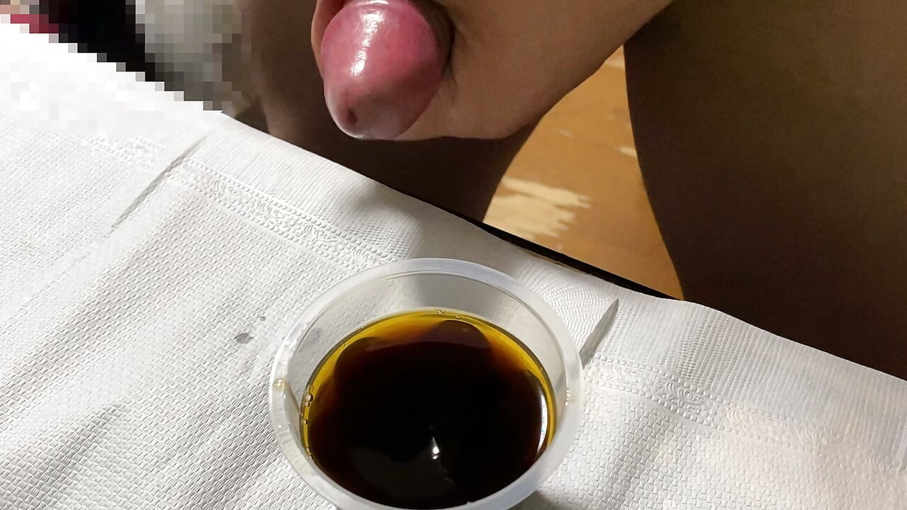 Eat coffee jelly with two servings of homemade milk
