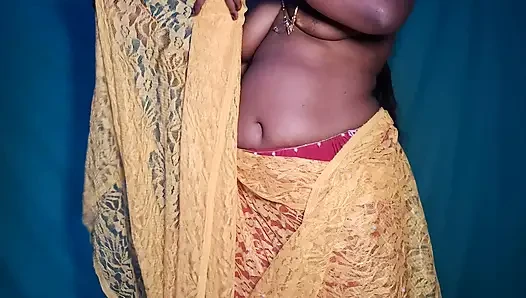Tamil evli yengenin göbek ve erotik gösterisi