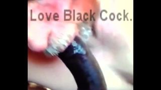I love black cock.