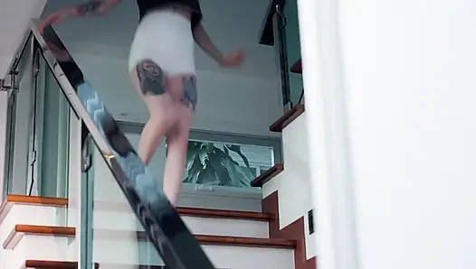 I Caught My Stepbrother with a Doll and Taught Him How to Fuck with Real Women