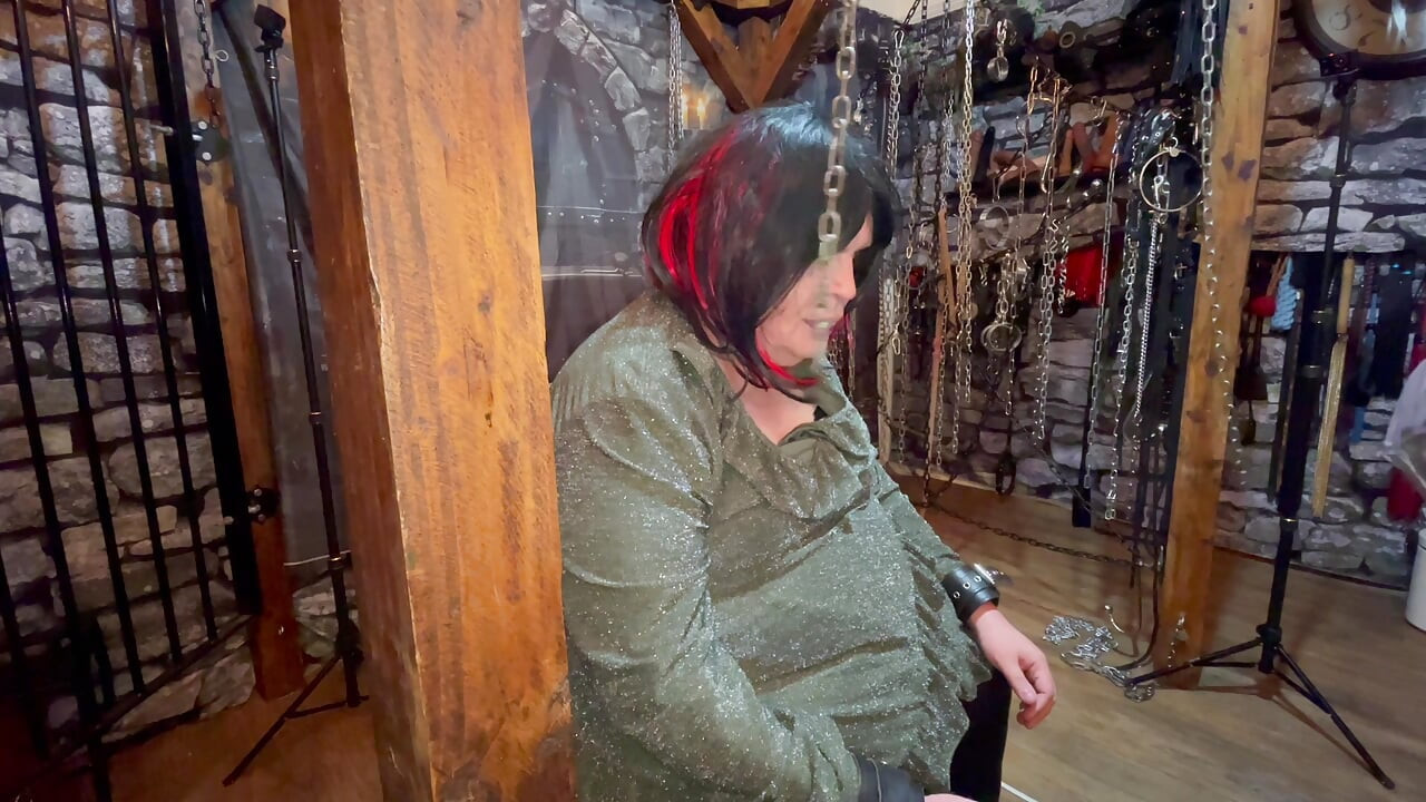 Part 3:- Punishment session for Stephanie for not sucking enough cock with Domina Satana and Lanista Bear.