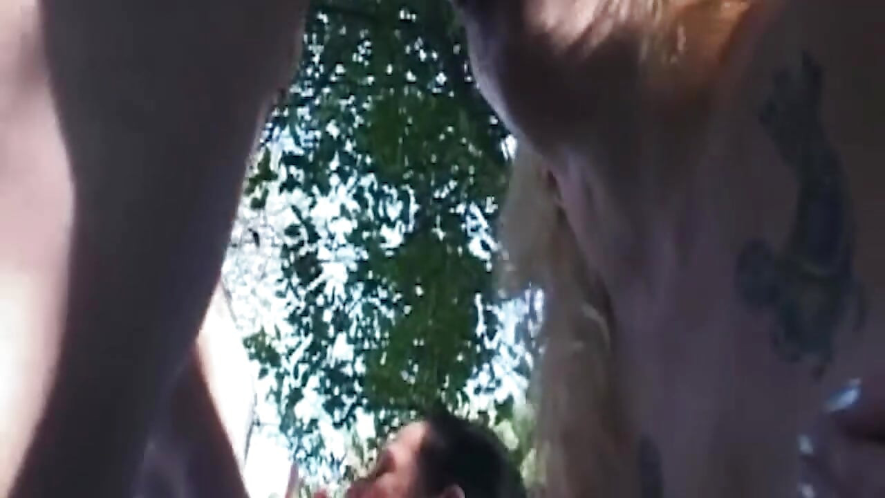 Mature MILFs Share Thick Cum After Outdoor Blowjobs