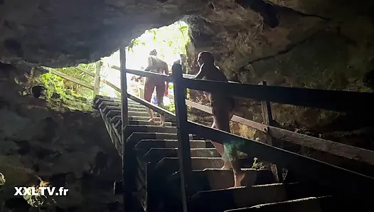 Foursome with Rebecca Volpetti and Tiffany Leiddi in Mexico