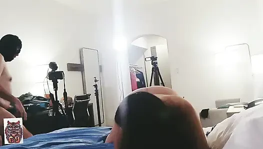 Behind The Scenes Cowgirl Position and Topless On Set Discussions Episode 0421 Sexy Mexican Milf