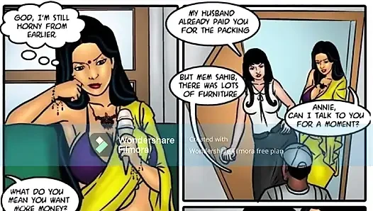 Savita bhabhi aur annie ki gaand faad chudai.