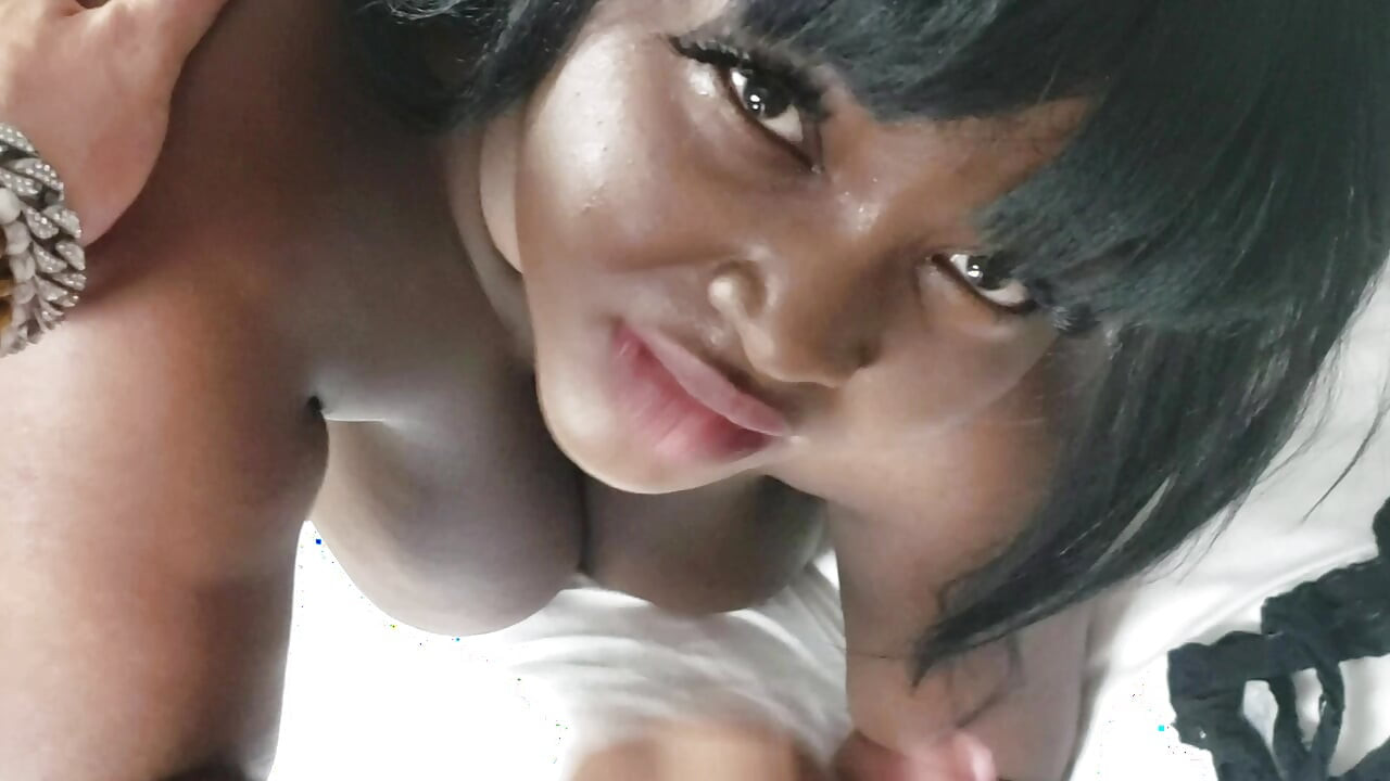 Natural African Slut Fucked Big White Cock in Hardcore Sex