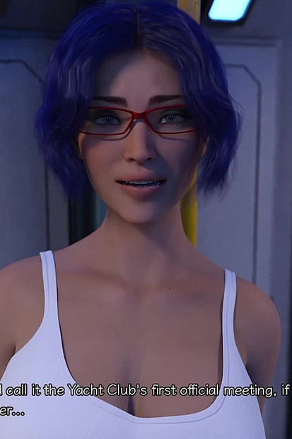 Stranded in Space - Planning on Fucking Hot Blue Haired MILF