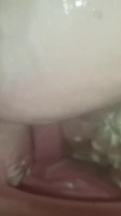 Amateur BIG TOY Anal, FISTED and pussy fisting. Pee on dick | Clip 1