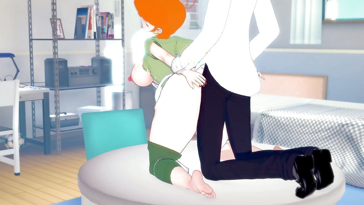 Mama Dextera ma anal: Hentai laboratorium Dexterai