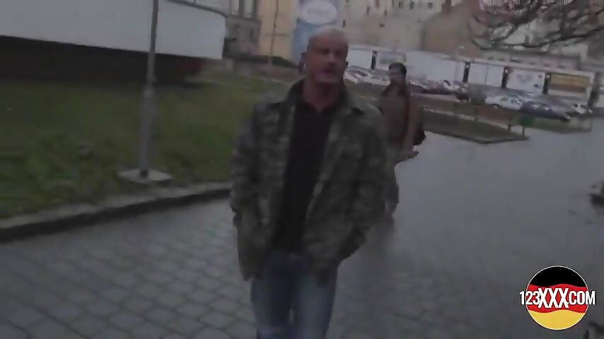 Fit Blonde Honey with Hairy Pussy Welcomes a Horny Guy