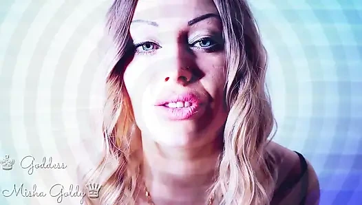 Mesmerizing Asmr & Eye Contact! From Human to Object Transformation! Your Goal Is to Jerk and Serve!