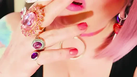 This Cute British Smoker Tina Snua Smoking A Cigarette - OMI OME Snap Inhales Drifts Dangles