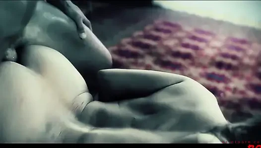 Cathy Heaven заглатывает ее кончой