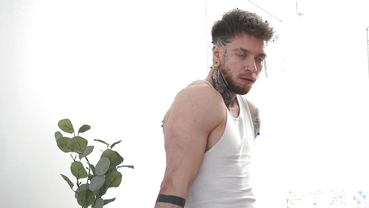Hairy DILF Silver Steele has FTM gay sex w Atlas Alexander