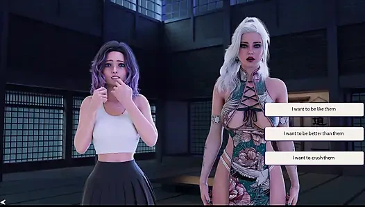 Julia in japan 3 Himiko willigte ein, julia zu trainieren