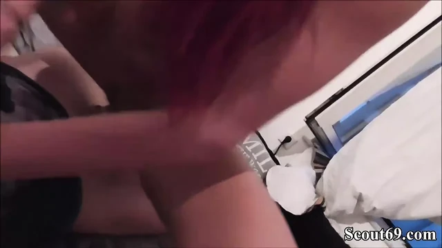 Cute German Redhead Teen Vicky Sun Fuck and Facial