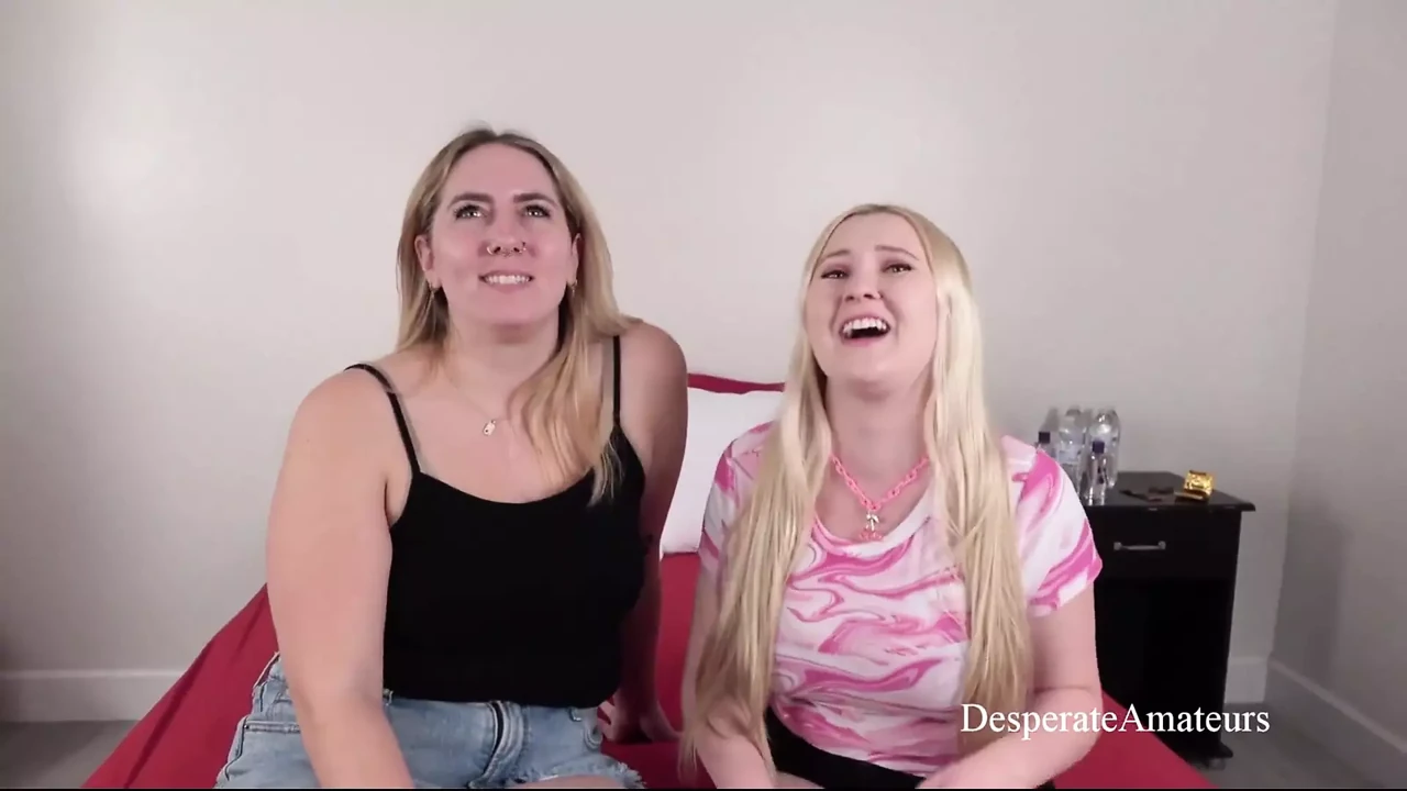 Desperate Amateurs Bratty and Emma Get Their Big Tits Played with