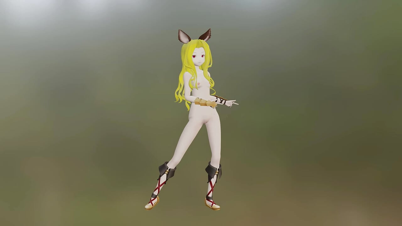 S-cathacha pokedance loira cor de cabelo edit Smixix