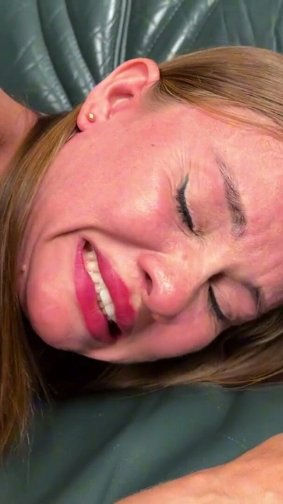 MY NEW BOYFRIEND FUCKS ME IN THE ASS ON THE LIVING ROOM COUCH | Clip 1