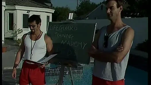 Stud Fucks Hairy Pussy and Ass of Brunette with Giant Melons Then Cums on Her Them