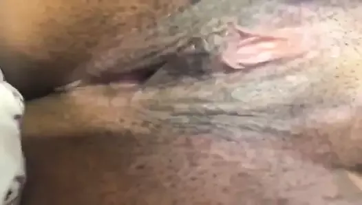 Dominican showing off her meaty pussy