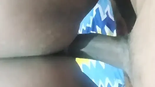 I saw my wife fucking with a non-man all night