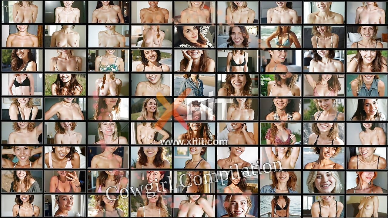 Hete cowgirl-compilatie met Emma Butt, Mela en Stacy Silver