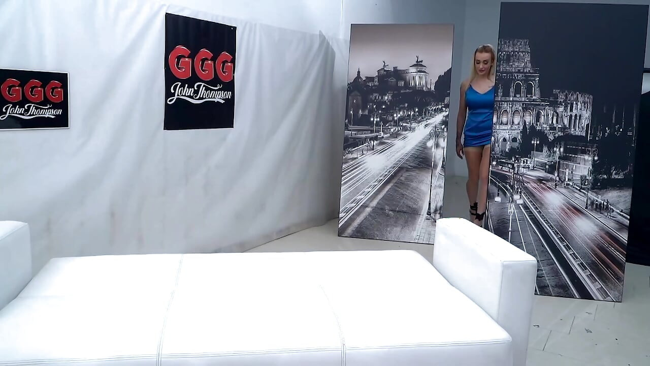 Perfect Body Blonde in First Time Bukkake Swallow Ggg John Thompson